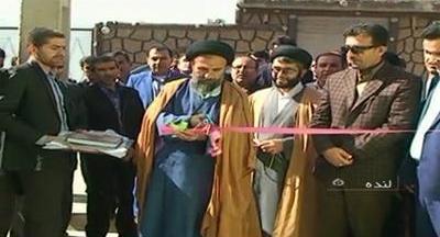 افتتاح و کلنگ زنی 4 طرح در لنده