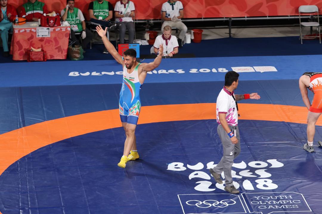 نصرتی به دومین طلای کشتی فرنگی دست یافت