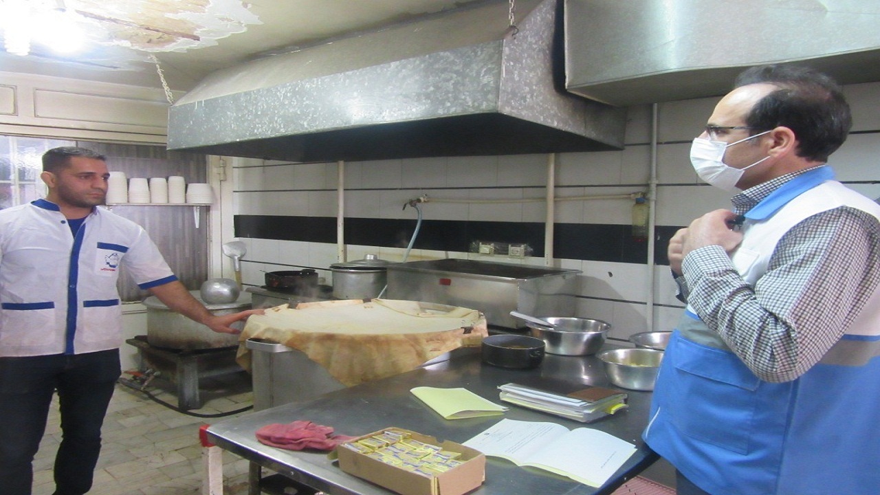 جلوگیری از فعالیت اصناف بدون کد بهداشتی در قزوین