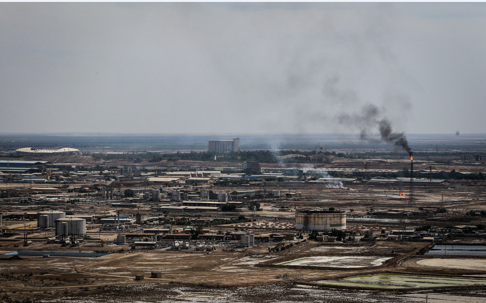 وضعیت قرمز آلودگی هوا در ۲ شهر خوزستان