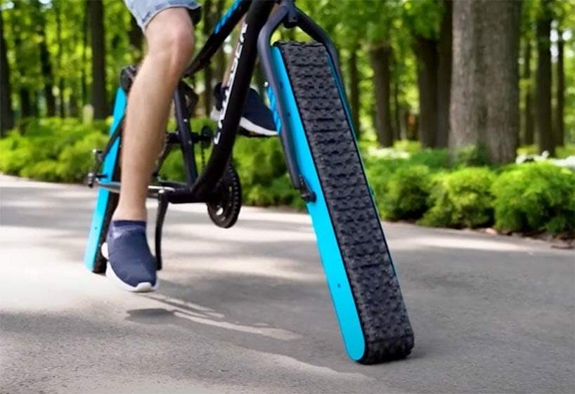 جابجایی مرزهای طراحی دوچرخه؛ این دوچرخه چرخ ندارد! جابجایی مرزهای طراحی دوچرخه؛ این دوچرخه چرخ ندارد!