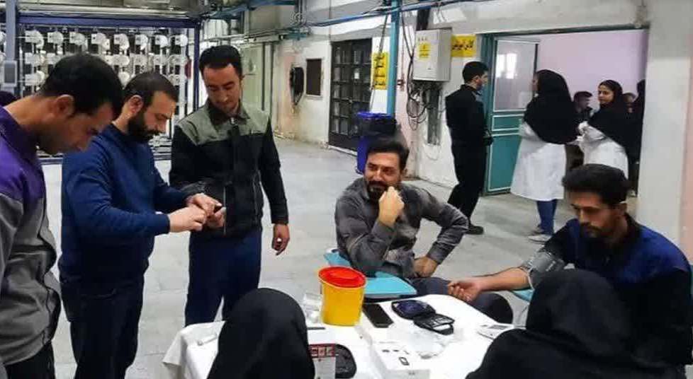 غربالگری ۷۰ درصد از کارکنان واحدهای صنعتی خوی غربالگری ۷۰ درصد از کارکنان واحدهای صنعتی خوی