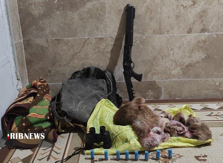 شکارچیان غیرمجاز در اسفراین دستگیر شدند شکارچیان غیرمجاز در اسفراین دستگیر شدند