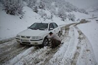 تردد در برخی محور‌های کردستان با زنجیر چرخ امکانپذیر است