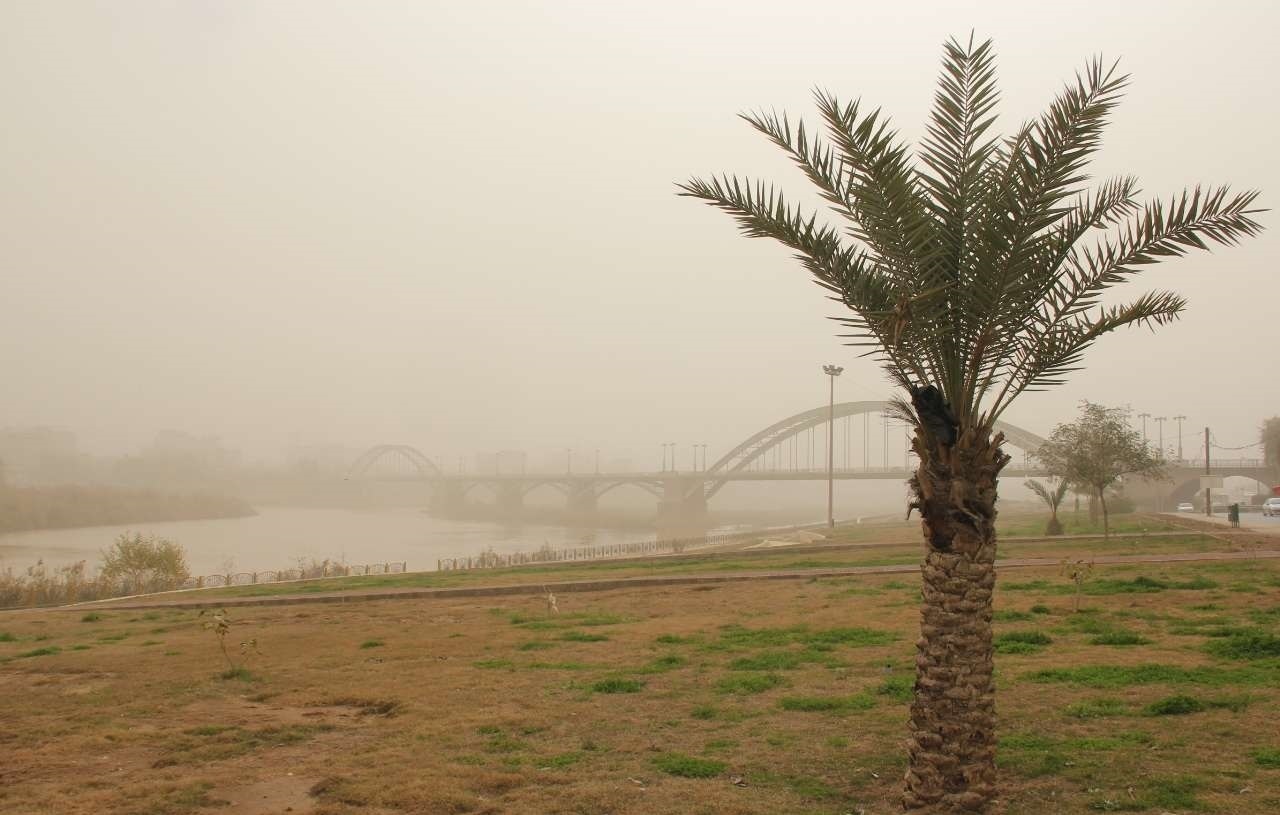 آبادان و خرمشهر در وضع نارنجی آلودگی