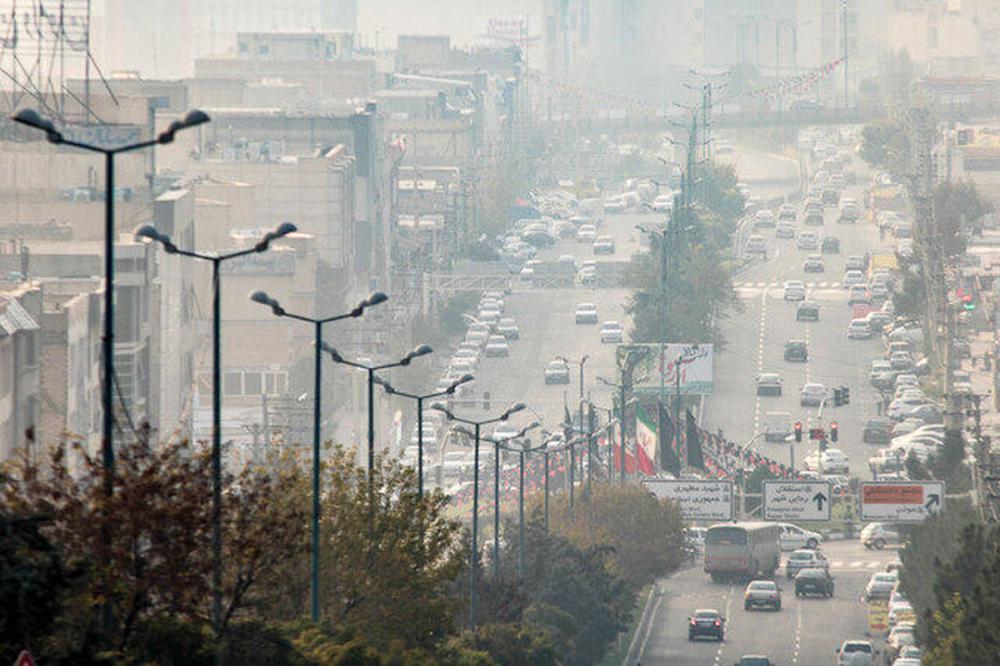 وضعیت نارنجی آلودگی هوا در ۵ شهر خوزستان