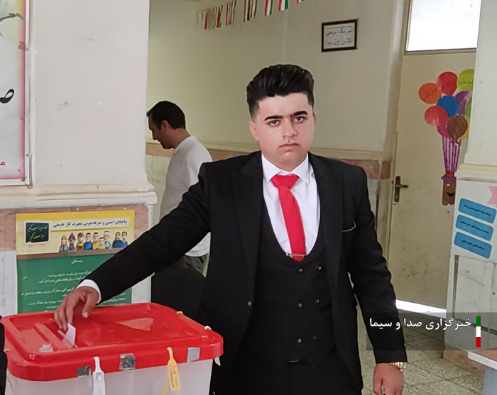 به وقت انتخاب برای آینده؛ عروس و داماد‌های زنجانی پای صندوق رای