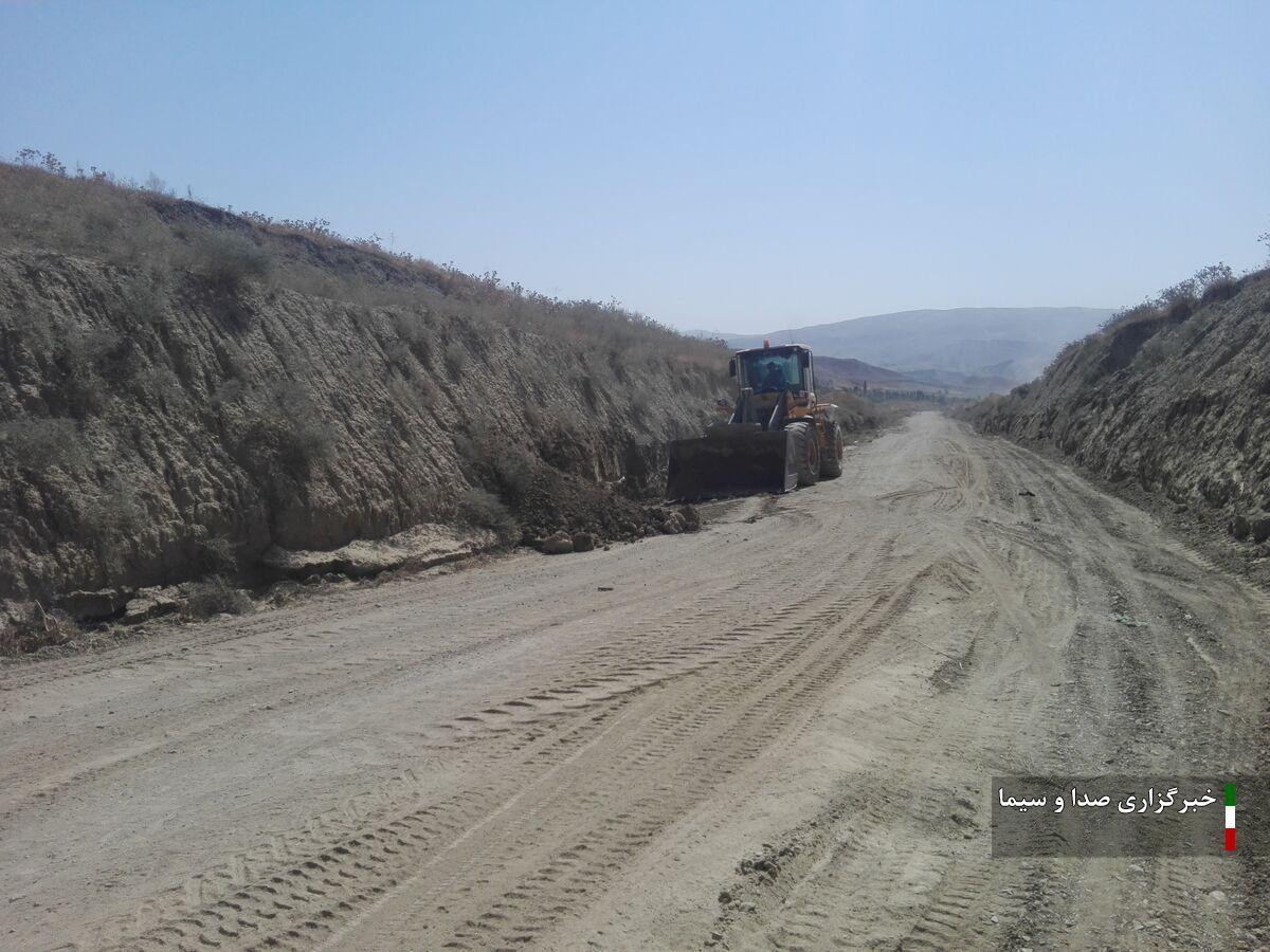 بازگشایی راه ارتباطی ۵۵ روستای الیگودرز