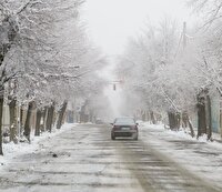 تداوم بارش برف و باران در خراسان رضوی