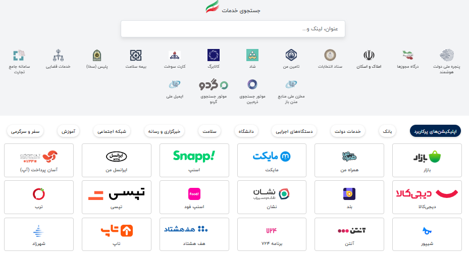 دسترسی آسان به خدمات اینترنتی با سامانه جامع ایران دسترسی آسان به خدمات اینترنتی با سامانه جامع ایران