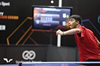 طلای مقتدرانه جوان قمی در دسته برتر پینگ پنگ کشور