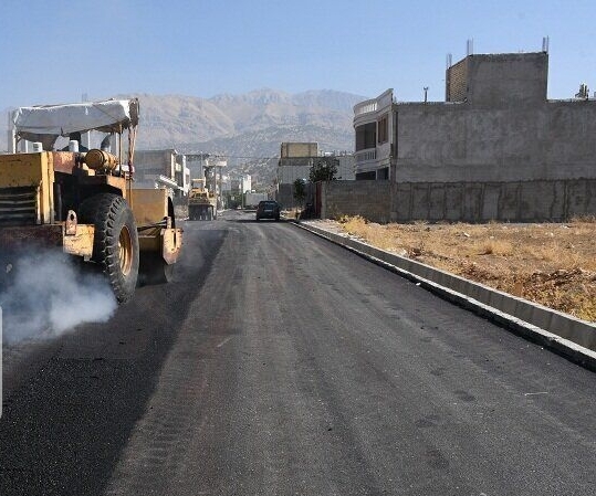 آغاز آسفالت معابر دوگنبدان