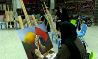 مکتب عاشورا به روایت هنرمندان