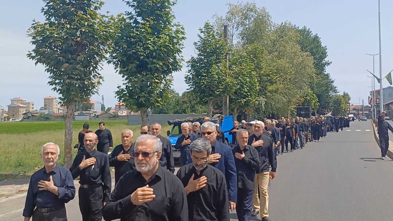 طنین نوای حسینی در گیلان