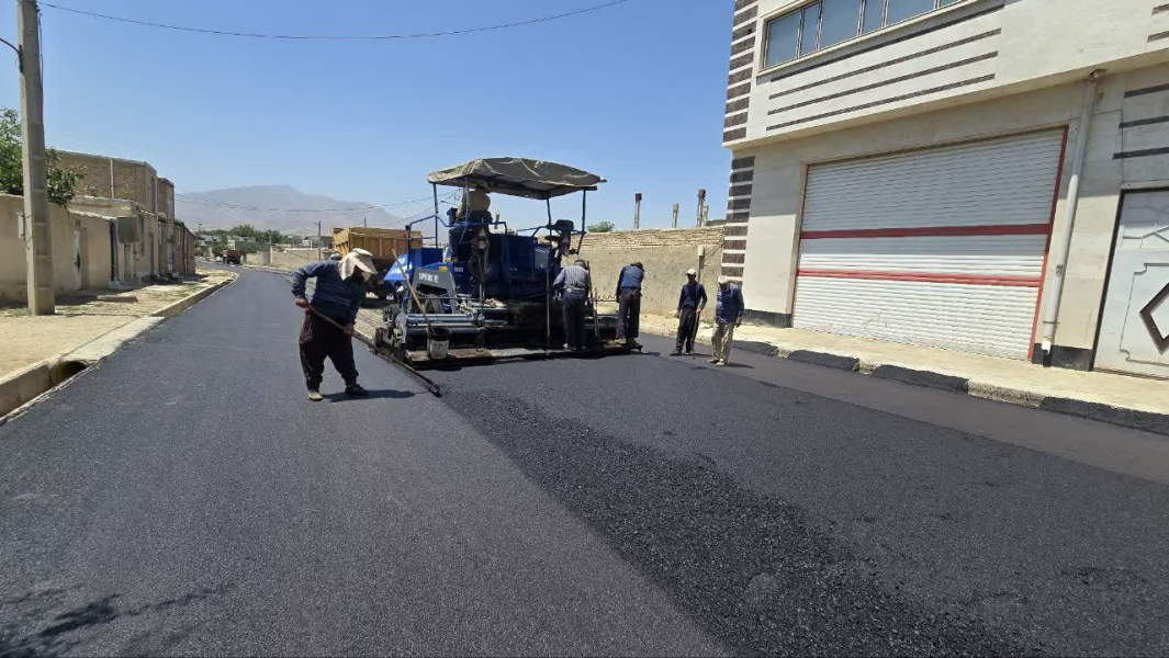 تکمیل فاز دوم بهسازی روستای تفریجان شهرستان همدان