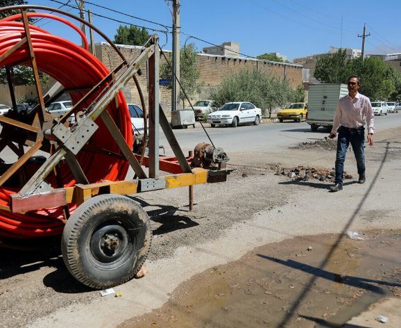 اجرای طرح ۱۴۲ کیلومتر فیبر نوری در چابهار