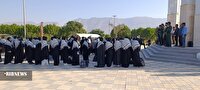 اعزام نخستین گروه دانش آموزی دختران بهمئی به اردوی راهیان نور