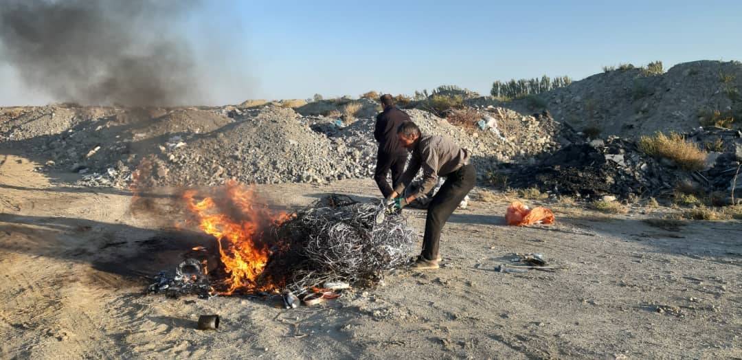 زباله‌سوزی عامل آلودگی هوا در ارومیه