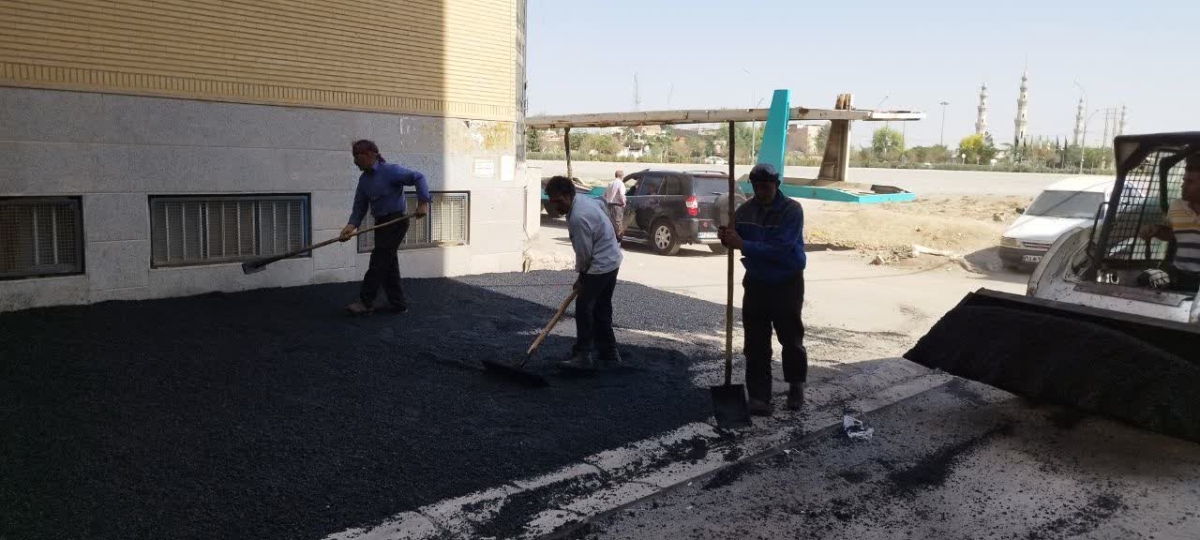 روکش آسفالت معابر منطقه ۵ قم بهسازی شد روکش آسفالت معابر منطقه ۵ قم بهسازی شد