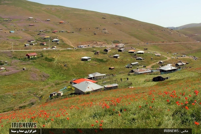 جاده رویایی اسالم - خلخال در بهار